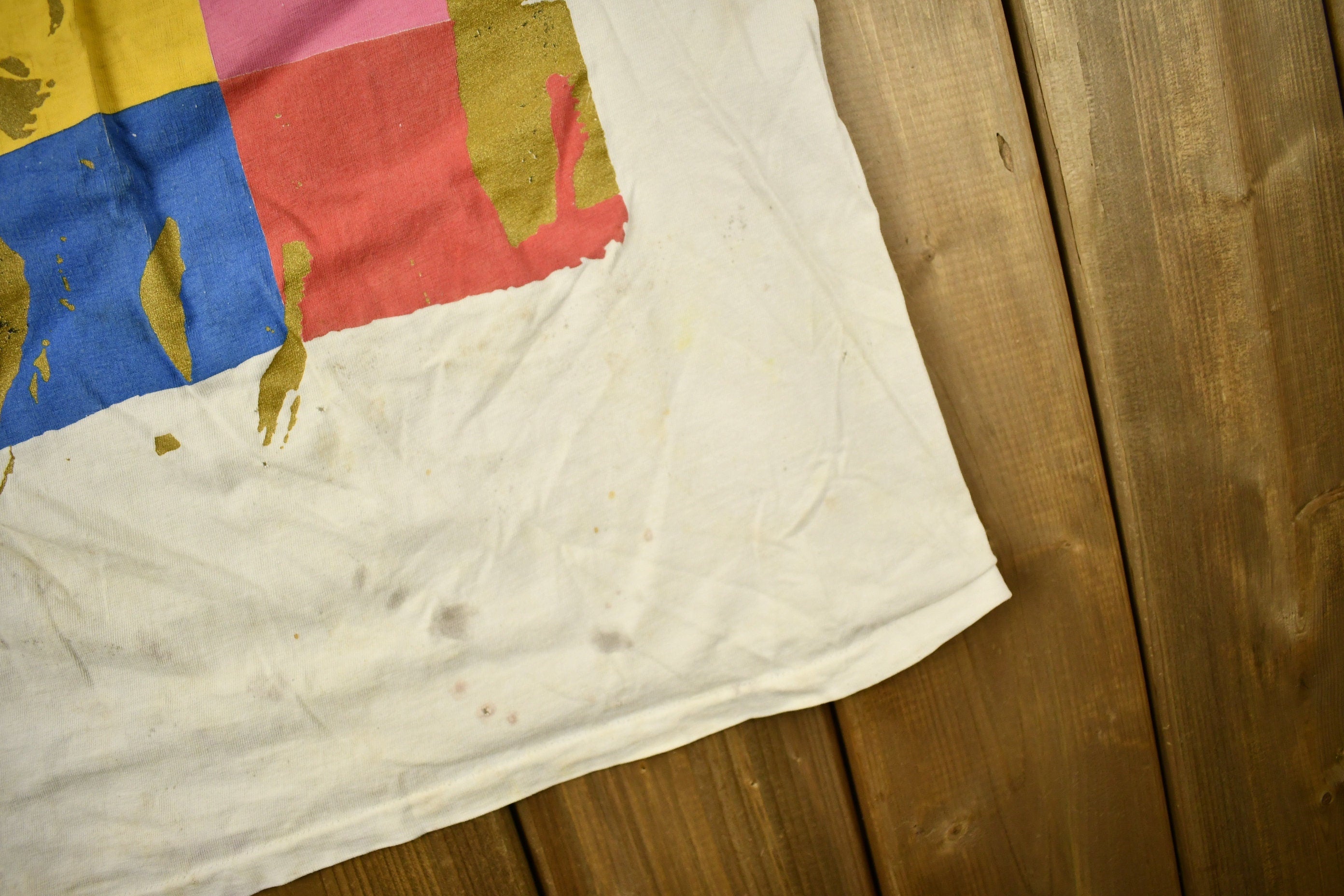 Vintage 1992 U2 Zoo TV Outside Broadcast Tour Band T-shirt