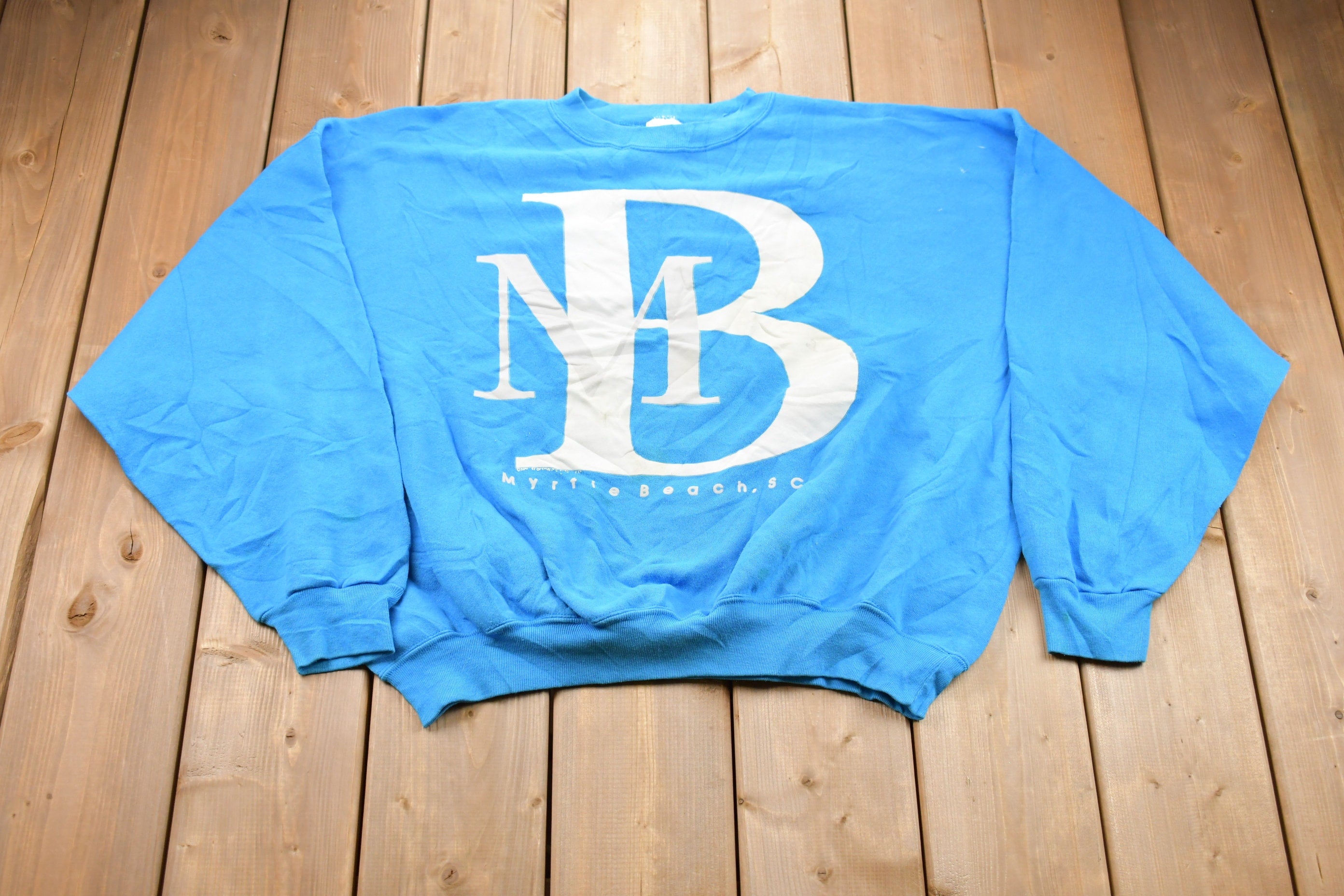 Vintage 1990s Myrtle Beach MB Crewneck Sweatshirt