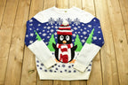 Vintage 90's Cut N Sew Penguin Knitted Sweater