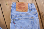Vintage 1990s Levi's 512 Red Tab Blue Jeans Size 24 x 29