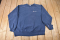 Vintage 1990s Champion Small Logo Embroidered Crewneck Sweatshirt Size XL
