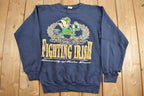 Vintage 1990s University Of Notre Dame Fighting Irish Collegiate Crewneck