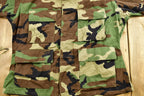 Vintage 2001 Military Camouflaged Army Button Up Shirt
