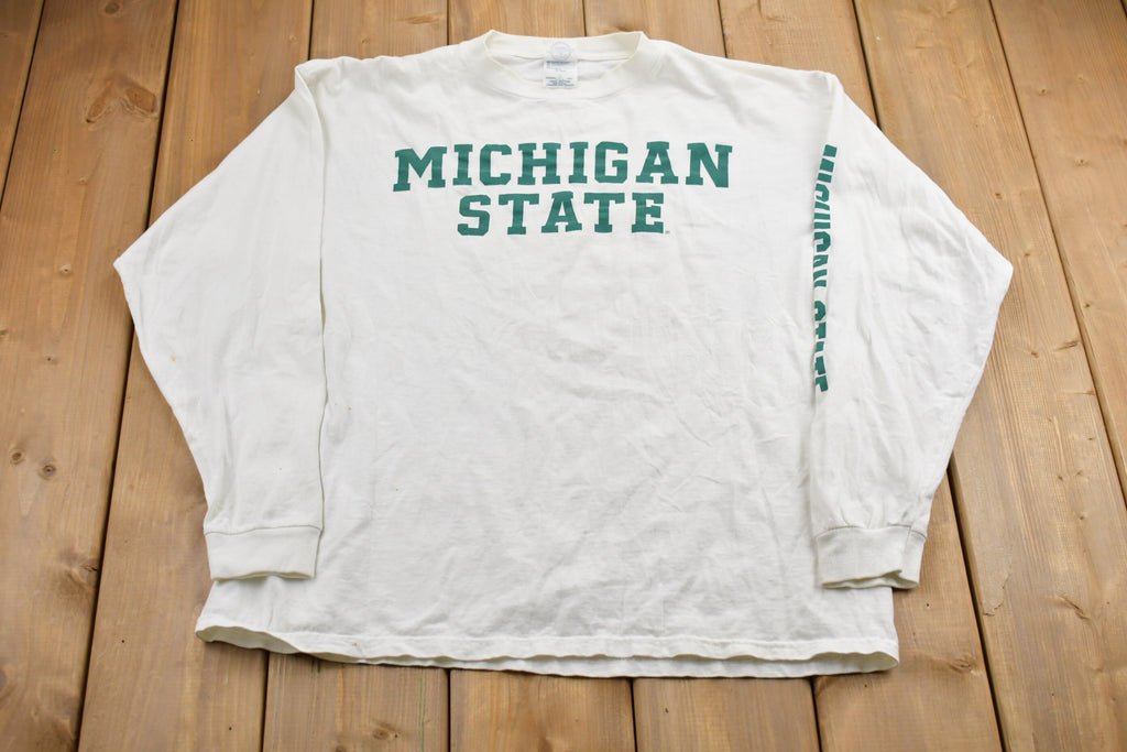 Vintage 1990s University of Michigan State Spartans Collegiate Crewneck