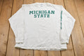 Vintage 1990s University of Michigan State Spartans Collegiate Crewneck