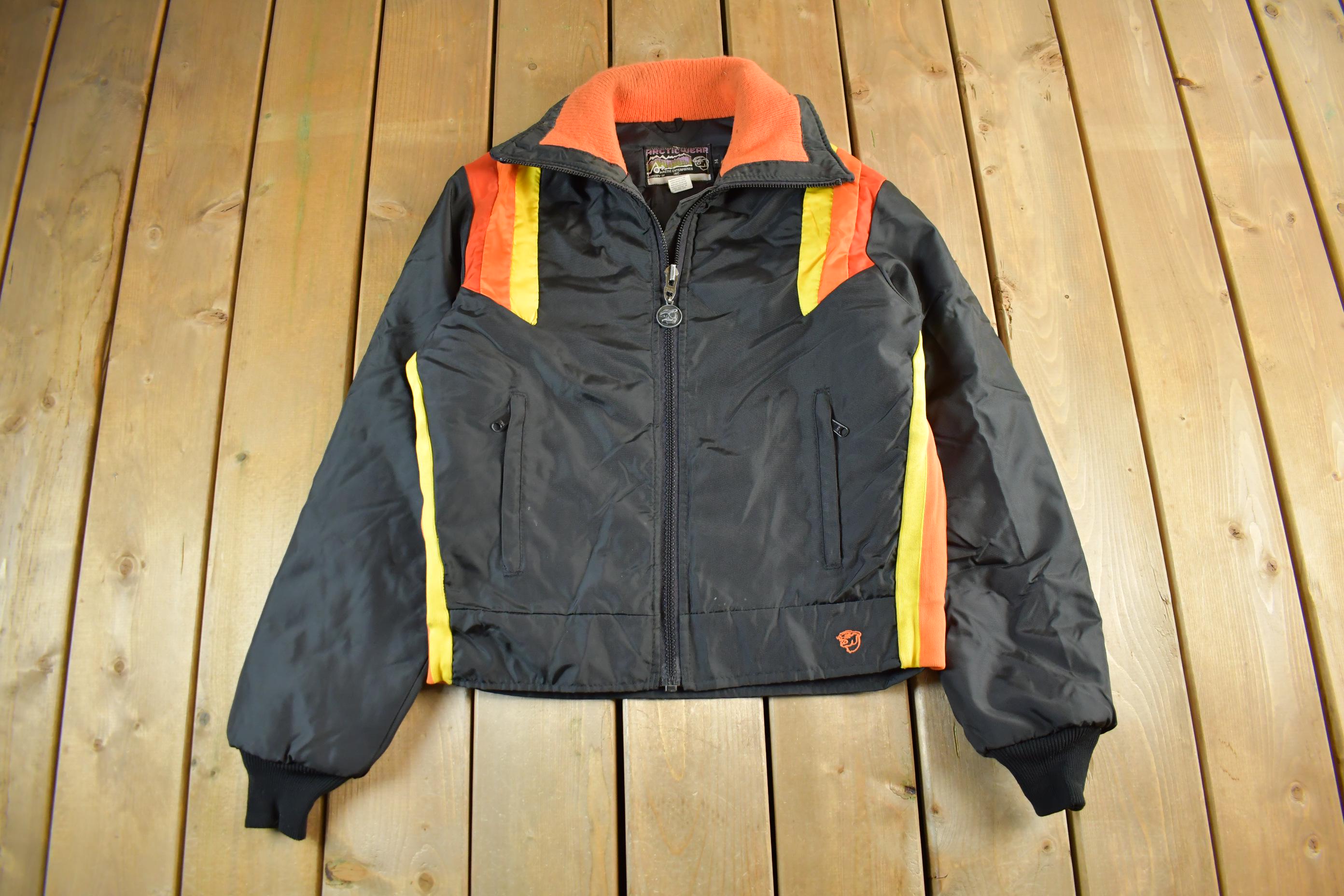 Vintage 1980s Arctic Wear Arctic Cat Racing Jacket Men's Medium