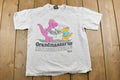 Vintage 1990s Grandmasaurus Cute Grandma Dinosaur Graphic T-Shirt