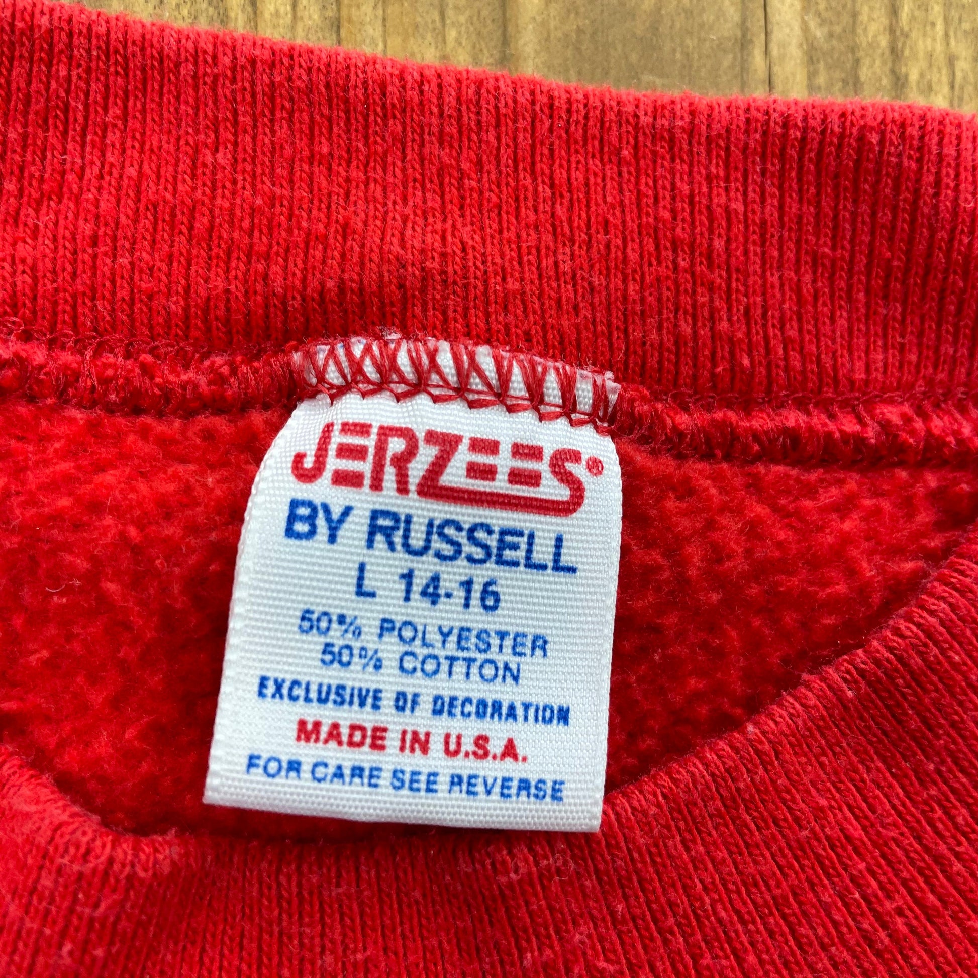 Vintage 1970's Lynn Kirk Elementary Blank Crewneck Sweatshirt