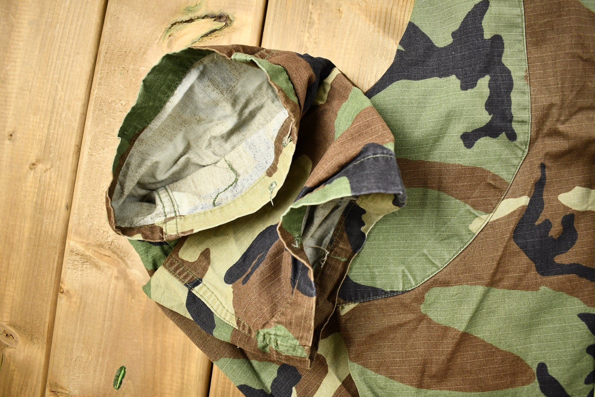 Vintage 2000 Military Woodland Camouflage Cargo Pocket Pants Size 34 x 30