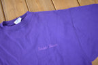 Vintage 1990s Sauble Beach Embroidered Souvenir Crewneck Sweatshirt Made In USA
