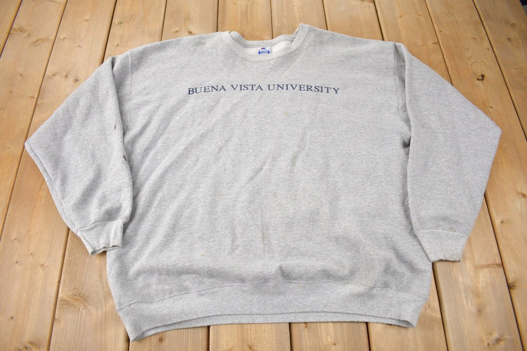 Vintage 1990s Buena Vista University Collegiate Champion Crewneck Size XL