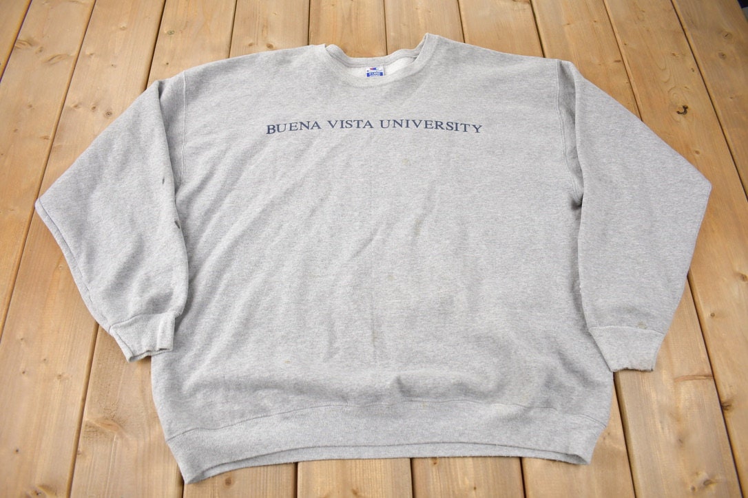 Vintage 1990s Buena Vista University Collegiate Champion Crewneck Size XL