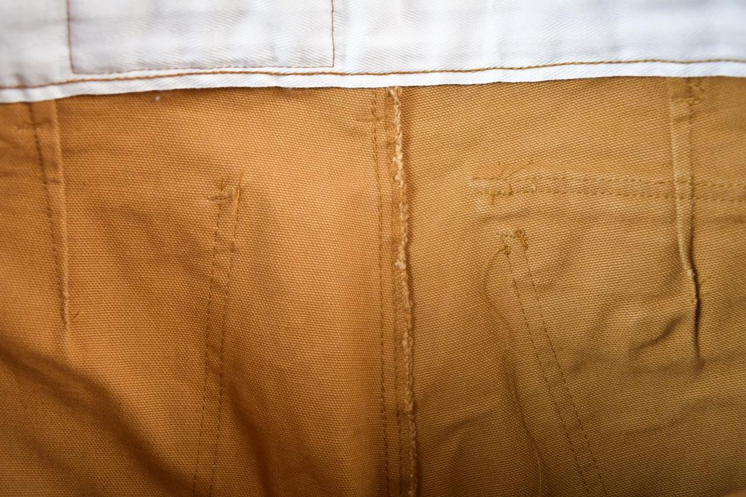 Vintage 1990s Skillers Tan Work Shorts Size 34 x 9