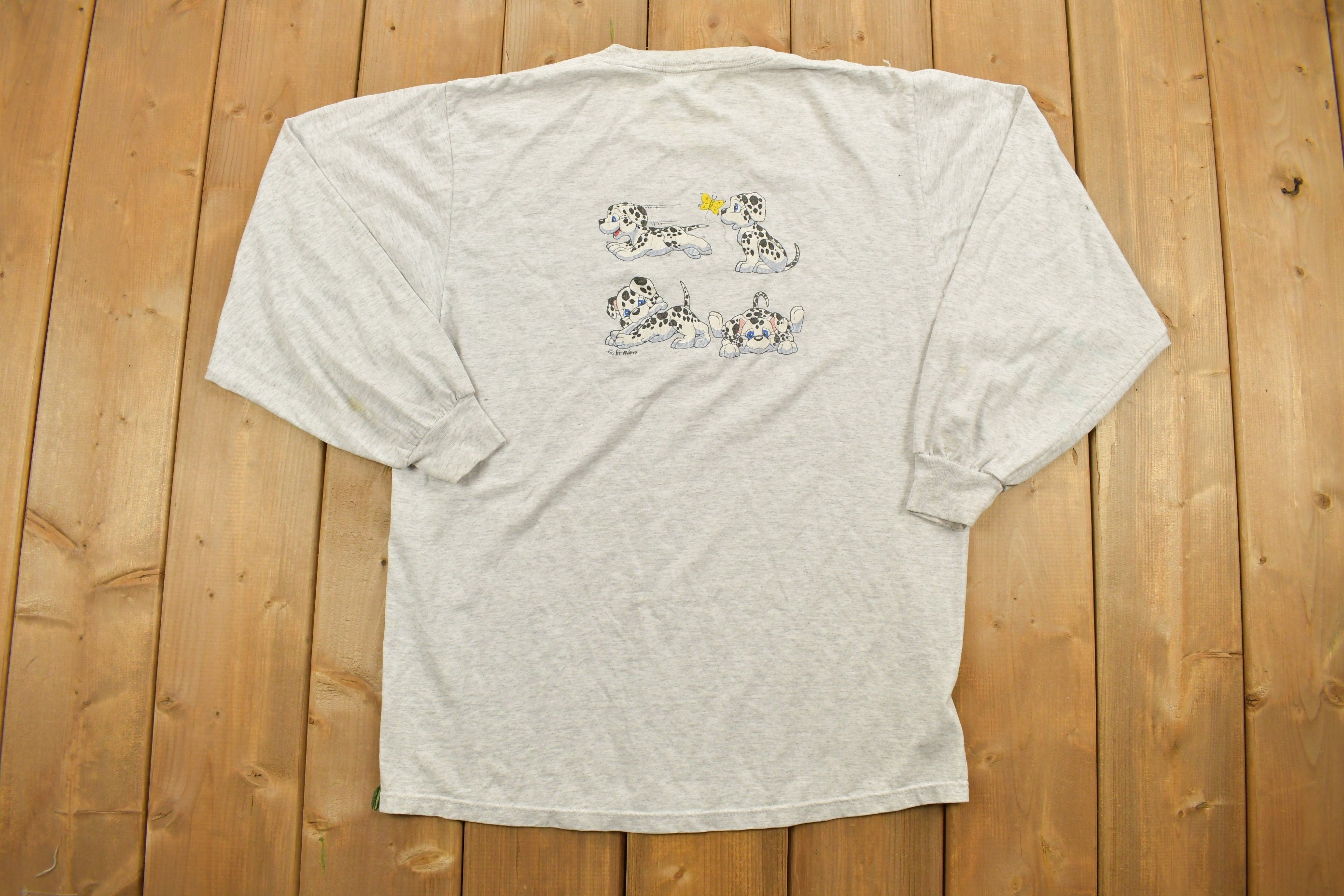 1990s Dog Graphic Long Sleeve