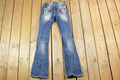Vintage Y2K Miss Me Bedazzled Low Rise Jeans Size 26x31