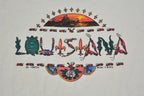 Vintage 1990 Louisiana Tourist Graphic T Shirt