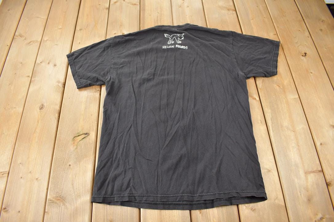 Vintage 2004 The Disasters Street rock n Roll Hellcat Records Graphic T-Shirt M