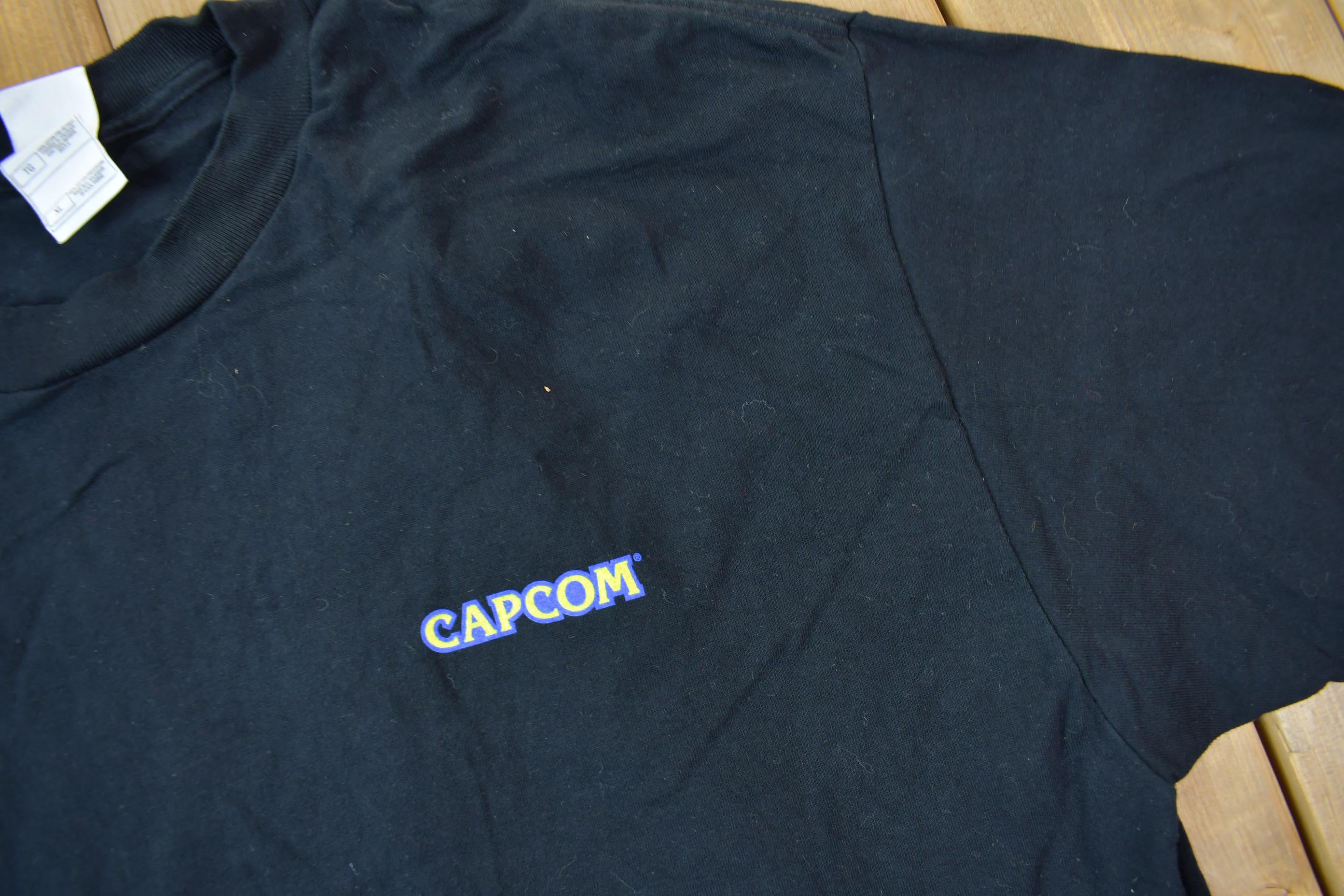 Vintage Y2K Capcom Chaos Legend Video Game Promo Graphic T-Shirt