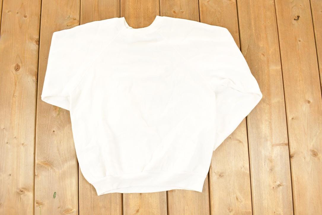 Vintage 1990s Drunk Reindeer Holiday Spirit Christmas Crewneck Sweatshirt Men's M / Made In USA / 90s Xmas Crewneck / Cute Cartoon Holidays