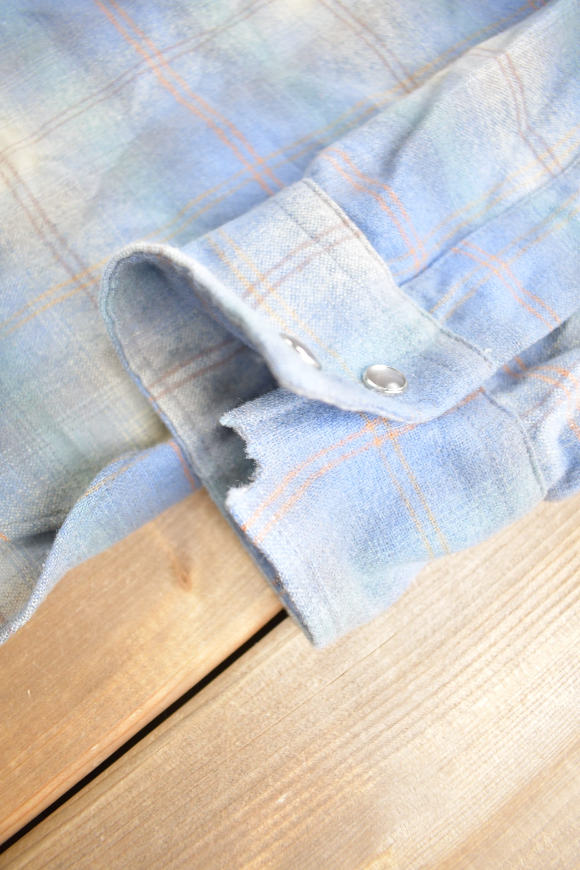 Vintage 1980s Pendleton High Grade Western Wear Plaid Button Up Shirt