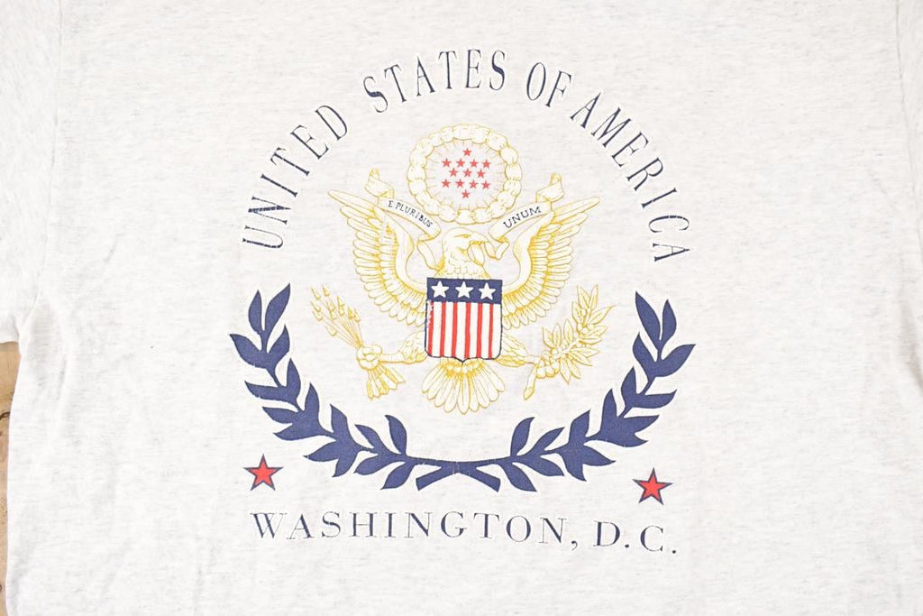 Vintage 1990s Washington USA Souvenir Travel T-Shirt Men's L