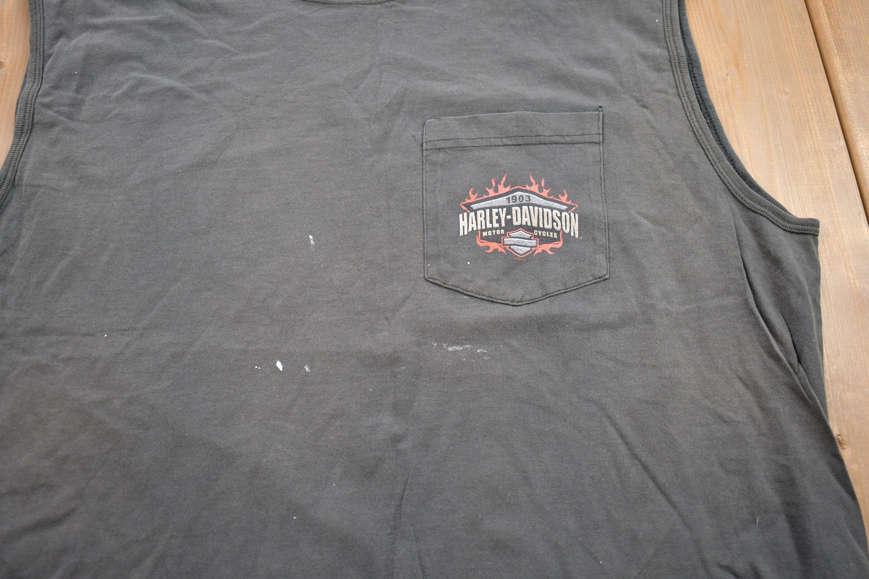 Vintage 1990s Harley Davidson Graphic Tank Top