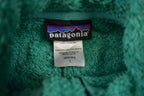 Vintage Patagonia Green Full Zip Cinched Sweatshirt