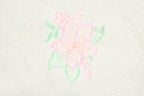 Vintage 1990s Short Sleeve Floral Knit Crewneck Sweater