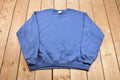 Vintage 1990s Blank Crewneck Sweatshirt /
