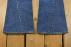 Vintage Y2K True Religion Low Rise Flare Jeans Women's 29 x 31 / Bell Bottom / Y2K Style / Embroidered Jeans / 2000s / Contrast Stitching
