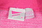Vintage 1980s Blank Hot Pink Crewneck Sweatshirt