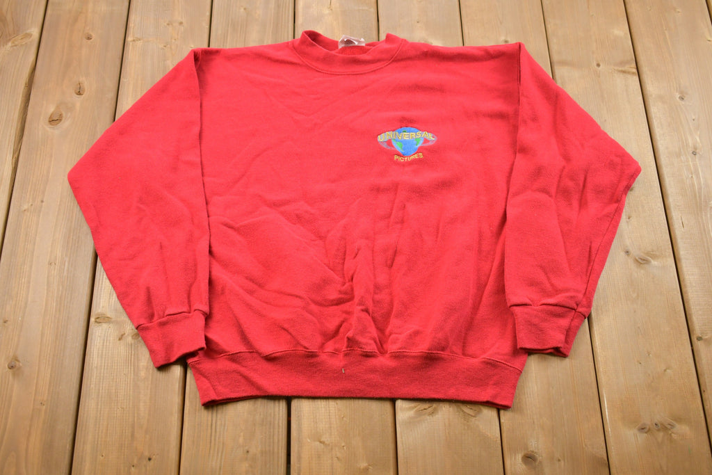 Vintage 1990s Universal Pictures Crewneck Sweatshirt  90s Crewneck  Souvenir  Athleisure  Studio  Travel And Tourism  Embroidered
