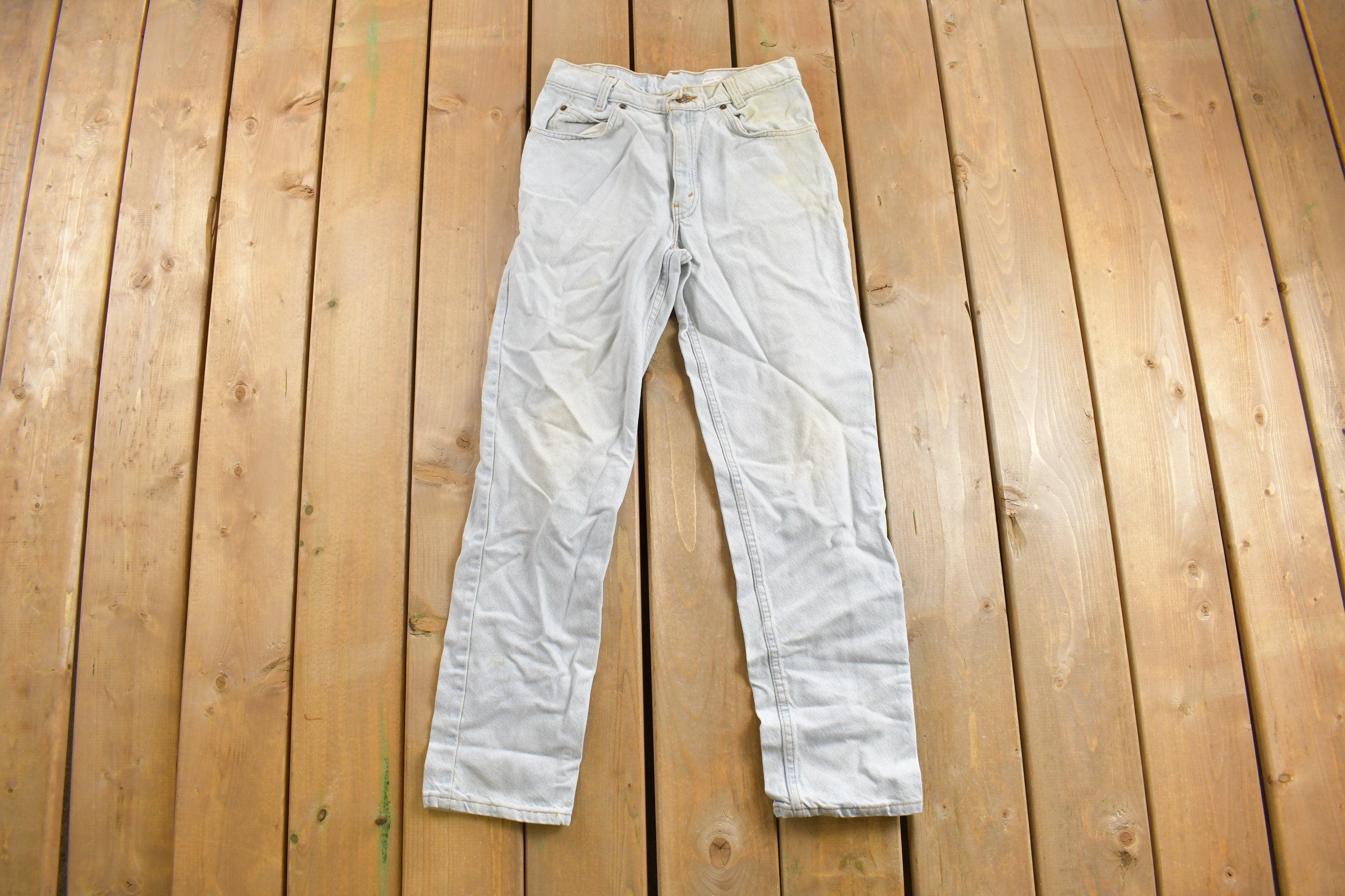 Vintage 1990s Levi's 505 Orange Tab Student Jeans Size 26 x 28