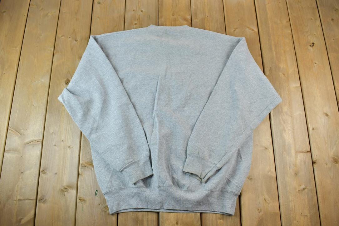 Vintage 1990s USA American Flag Crewneck Sweatshirt