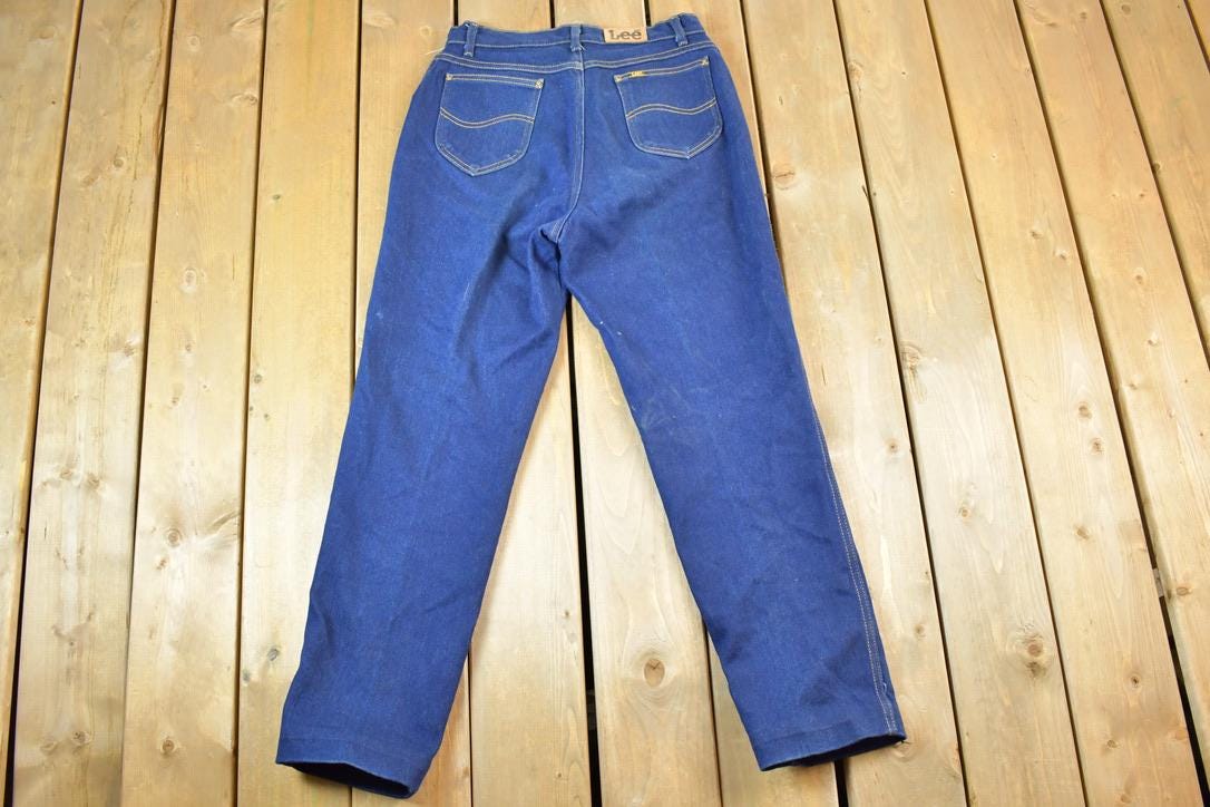Vintage 1970s Lee Denim Jeans Size 32 x 29