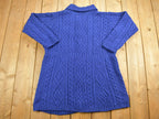 Vintage 1990s Aran Crafts 100% Merino Wool Knit Sweater