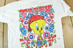 Vintage 1996 Tweety Bird FRESH Looney Tunes Cartoon Graphic T-Shirt