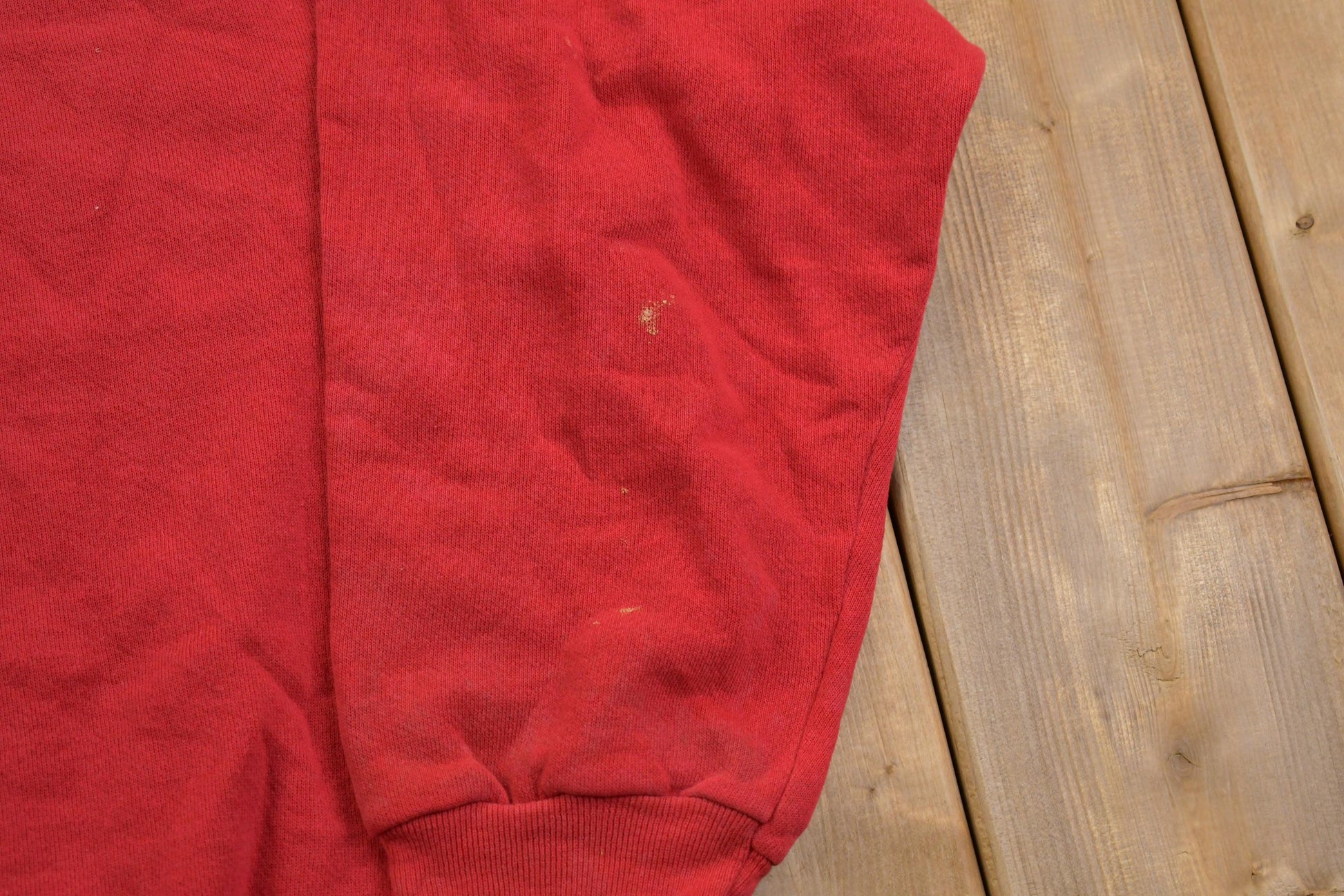 Vintage 1990s Discus Active Boxy Sun-faded Crewneck Sweatshirt Made In USA