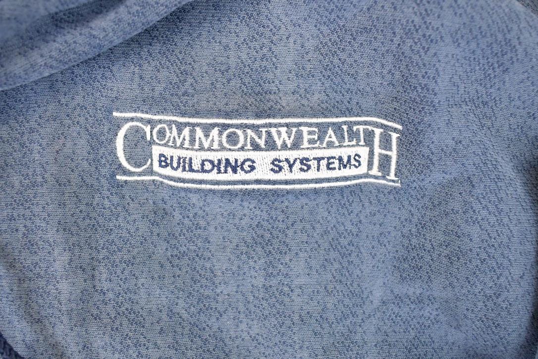 Vintage Y2K Commonwealth Building Systems Champion Reverse Weave Crewneck Sweatshirt Mens XL