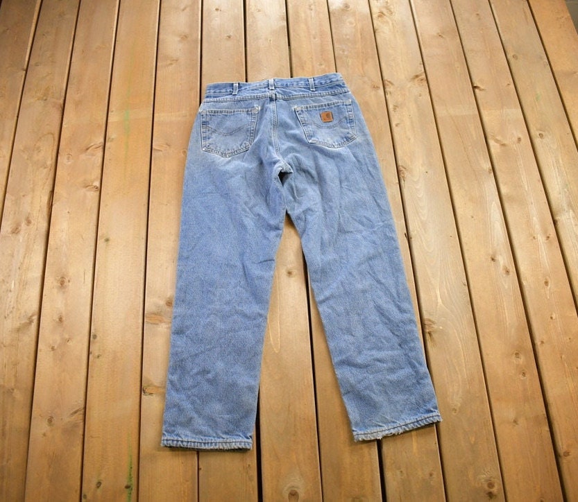 Vintage 1990s Carhartt Blanket Lined Pants Size 32x30