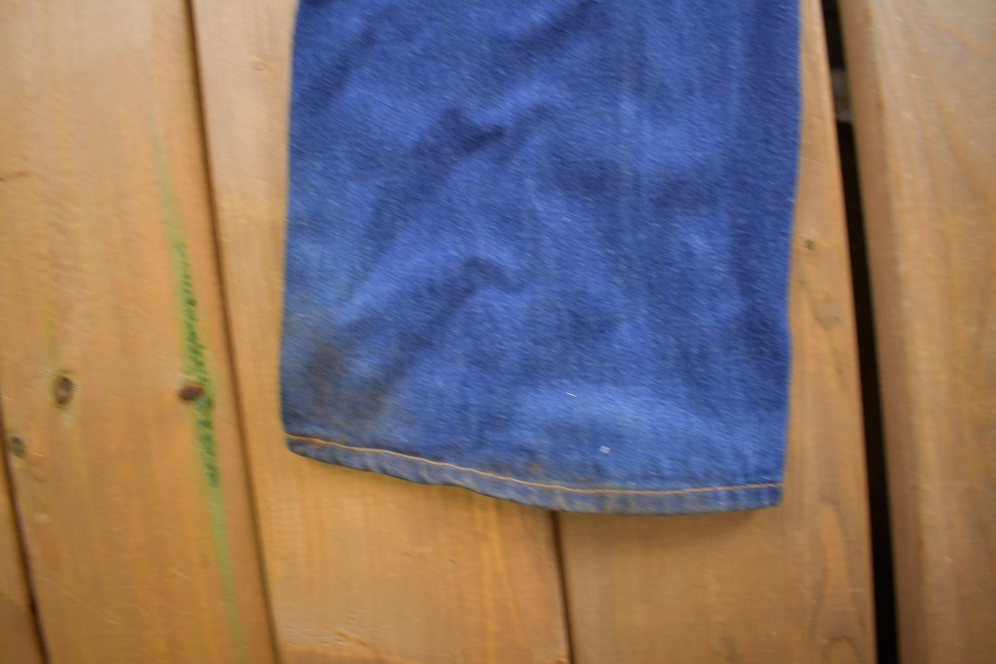 Vintage 1970s Levi's Orange Tab Embroidered Jeans Size 24 x 32