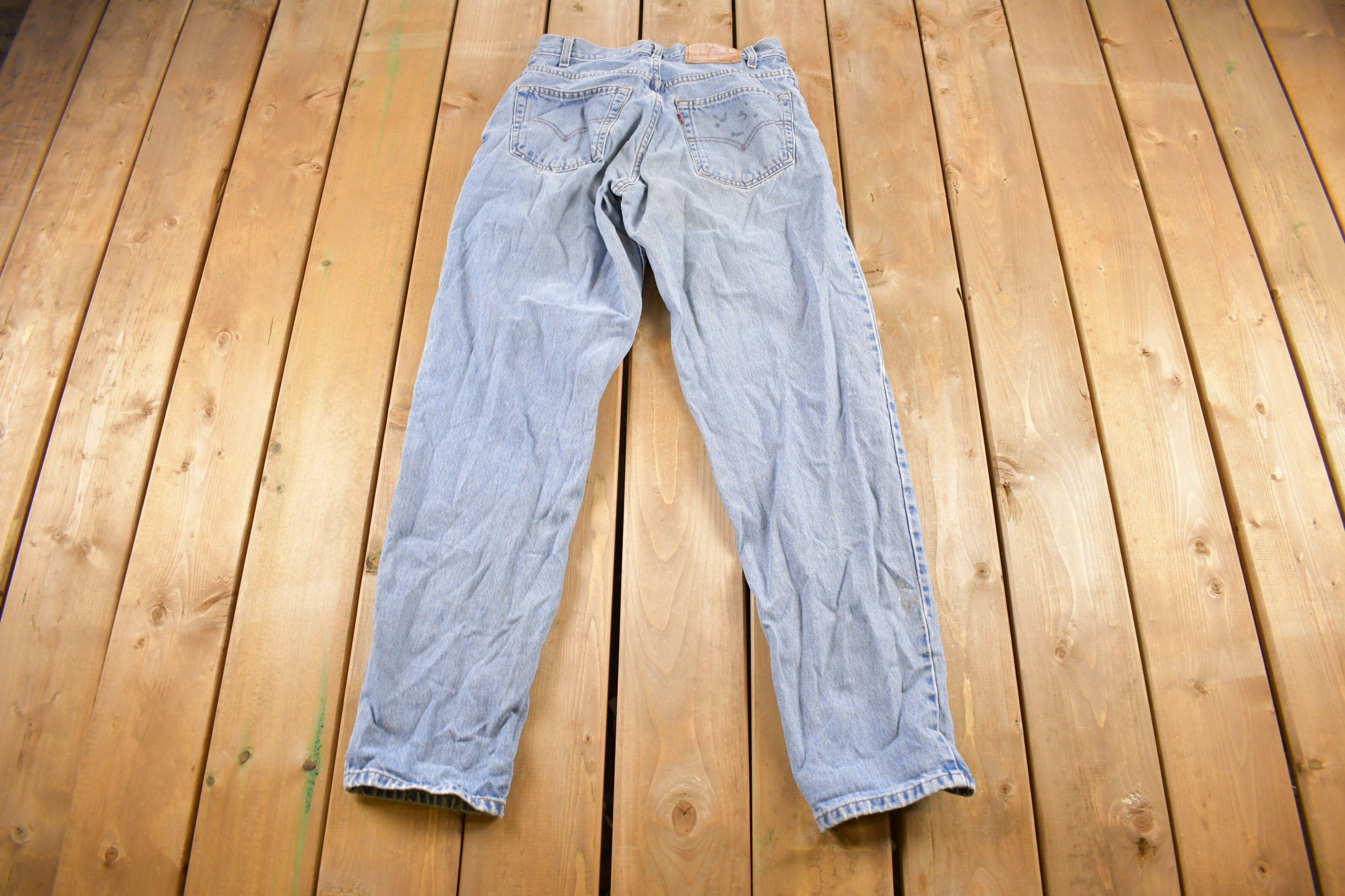 Vintage 1990s Levi's 560 Red Tab Denim Jeans Size 30 x 31