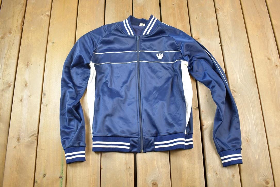 Vintage 1990s Wickel Windbreaker Full Zip Jacket Made In USA