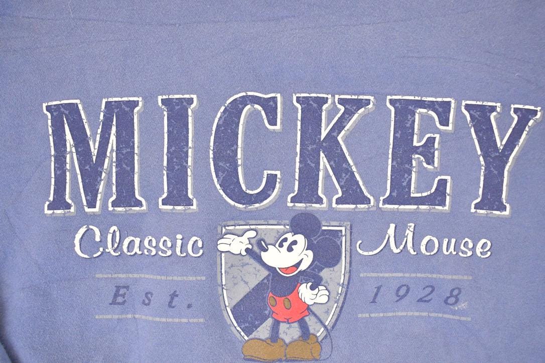 Vintage 1990s Mickey Disney Crewneck Sweater Men's L