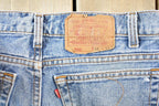 Vintage 1970s Levi Strauss Red Tab 550 Denim Jeans Size 34 x 30 Made In USA