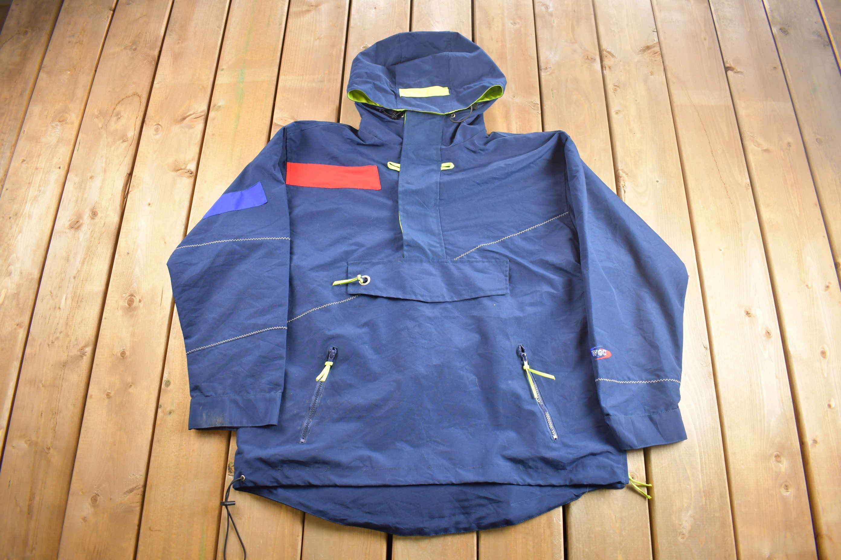 Vintage Y2K War Gamer Club WGC Anorak Jacket