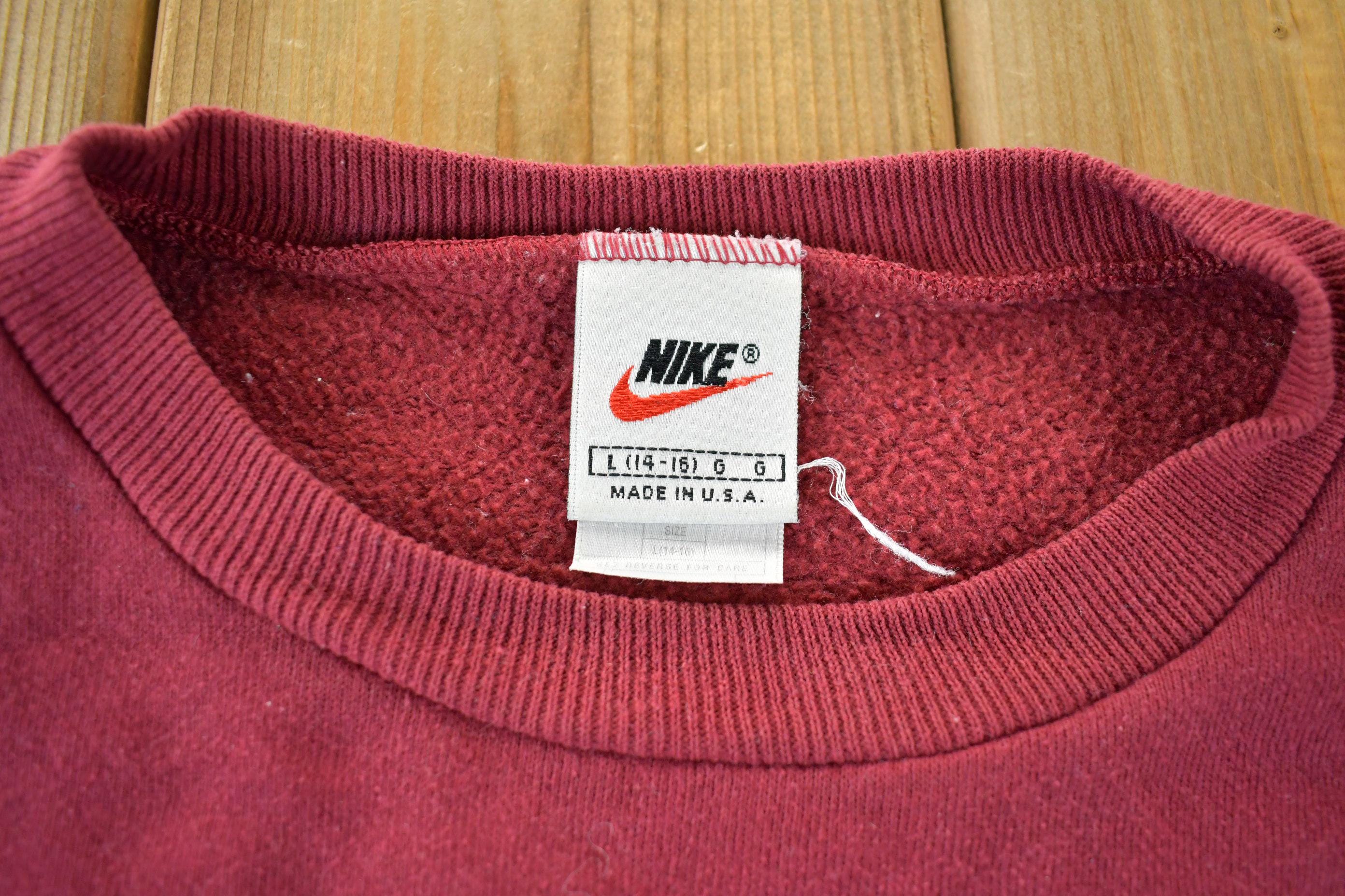 Vintage 1990s Nike Athletics Swoosh Crewneck Sweatshirt