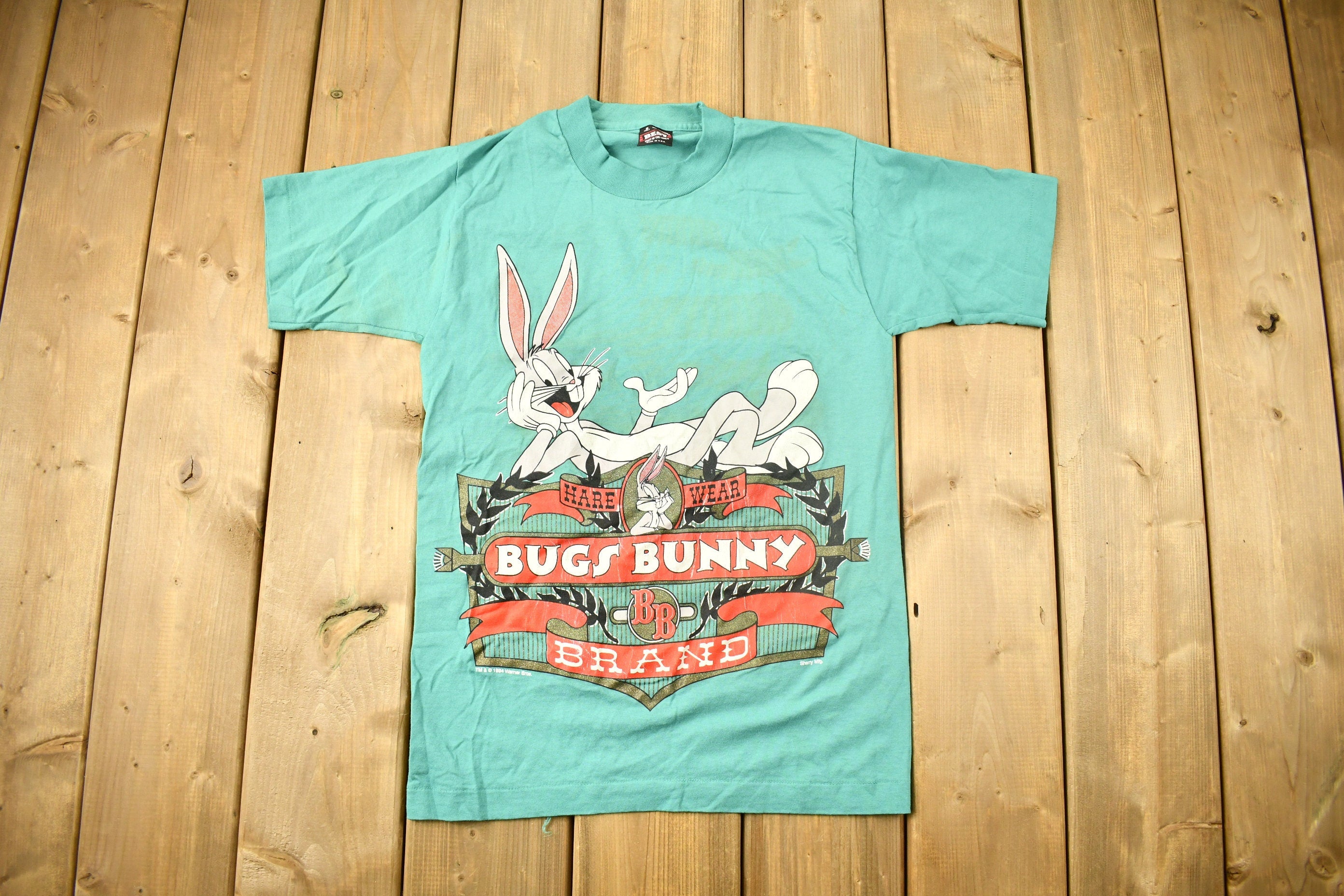 Vintage 1994 Bugs Bunny Hare Ware Cartoon T-Shirt