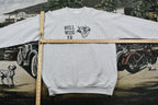 Vintage 1990s Bull Wiser King Of Steers Raglan Graphic Crewneck