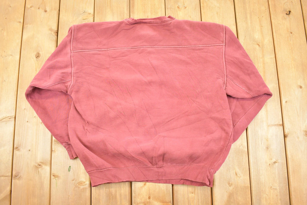 Vintage 1990s Harvard Crimson University Crewneck Sweater Men's L
